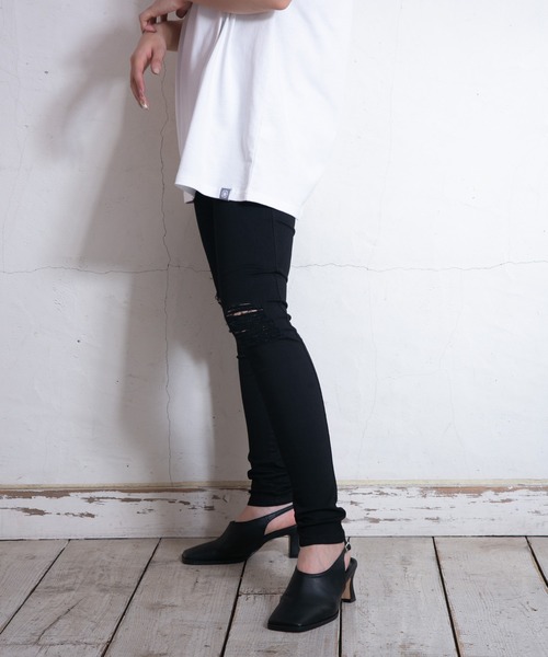 DR.DENIM（ドクターデニム）の「Moxy（デニムパンツ・レディース・ブラック/ブラック系その他・X-SMALL/LARGE/SMALL/MEDIUM/X-LARGE）」の16枚目の写真