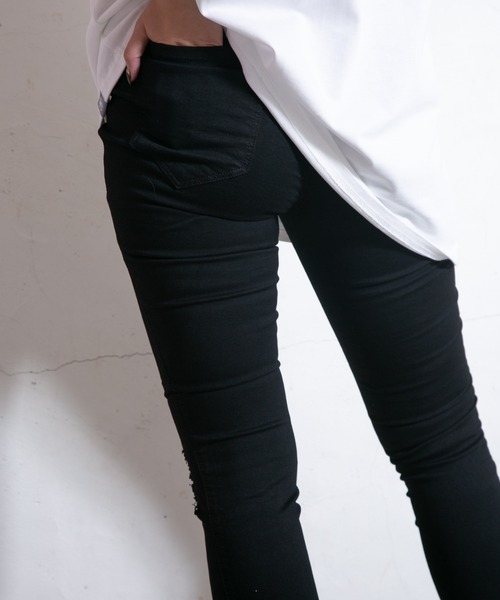 DR.DENIM（ドクターデニム）の「Moxy（デニムパンツ・レディース・ブラック/ブラック系その他・X-SMALL/LARGE/SMALL/MEDIUM/X-LARGE）」の12枚目の写真