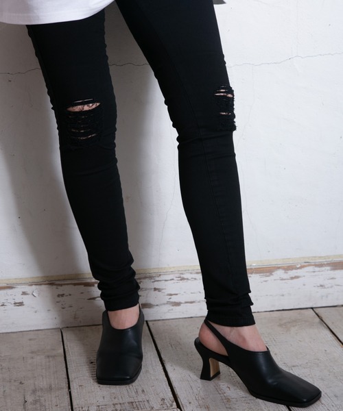 DR.DENIM（ドクターデニム）の「Moxy（デニムパンツ・レディース・ブラック/ブラック系その他・X-SMALL/LARGE/SMALL/MEDIUM/X-LARGE）」の11枚目の写真