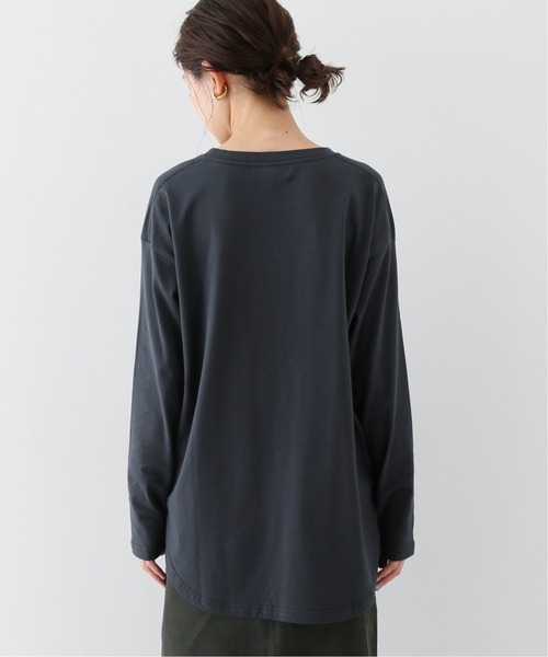 SLOBE IENA（スローブイエナ）の「グラフィックロンTEE【手洗い可能】◆（Tシャツ/カットソー・レディース・グレー/チャコールグレー/ホワイト・FREE）」の19枚目の写真