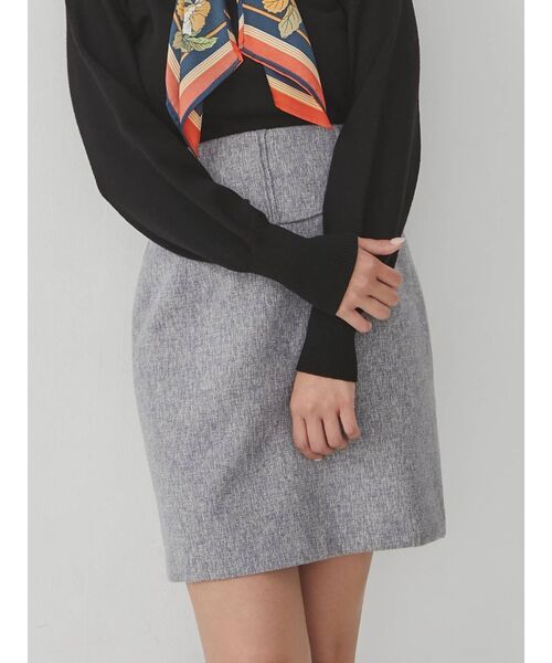 RESEXXY（リゼクシー）の「コルセットデザインミニスカート【セットアップ着用可能】（スカート・レディース・ブラック/ブラウン/ブルー・FREE）」の3枚目の写真