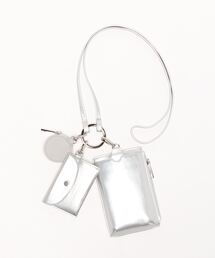 カシュカシュ cachecache / コンビ素材スマホショルダー