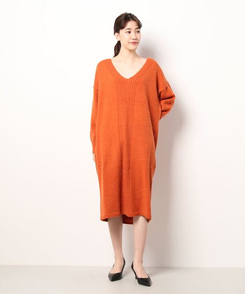 セール カラーレイヤードニットワンピース ワンピース Pou Dou Dou プードゥドゥ のファッション通販 Zozotown