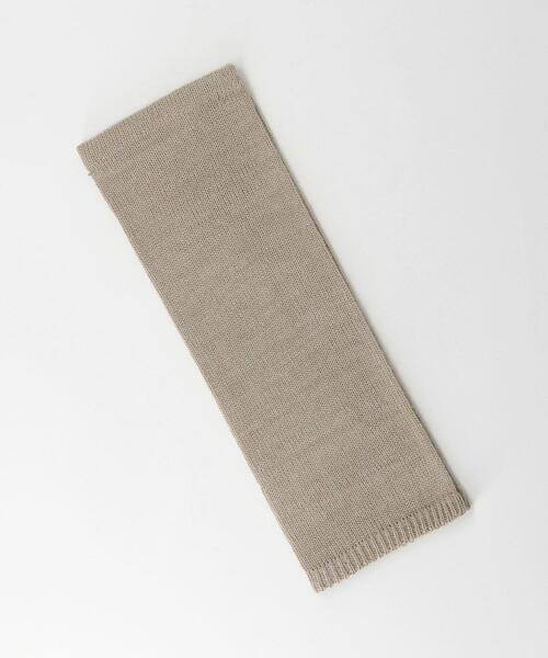 green label relaxing（グリーンレーベルリラクシング）の「ニット レッグウォーマー（レッグウォーマー・レディース・モカ/ダークグレー・FREE）」の7枚目の写真