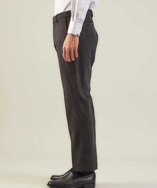 WORK TRIP OUTFITS GREEN LABEL RELAXING（ワークトリップアウトフィッツグリーンレーベル リラクシング）の「WTO A+ コーデュロイ MODERN スラックス -ウォッシャブル・ストレッチ・防シワ-（スラックス・メンズ・ダークグレー/モカ・M/80/S/76/XL/88/XS/72/L/84）」の8枚目の写真