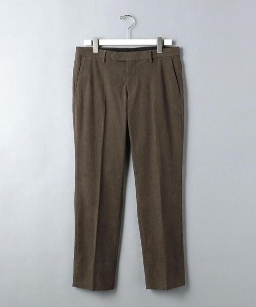 WORK TRIP OUTFITS GREEN LABEL RELAXING（ワークトリップアウトフィッツグリーンレーベル リラクシング）の「WTO A+ コーデュロイ MODERN スラックス -ウォッシャブル・ストレッチ・防シワ-（スラックス・メンズ・ダークグレー/モカ・M/80/S/76/XL/88/XS/72/L/84）」の21枚目の写真