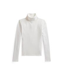 POLO RALPH LAUREN CHILDRENSWEAR（ポロ ラルフ ローレン チルドレンズウェア）の「リブド コットンブレンド タートルネック（Tシャツ/カットソー）」