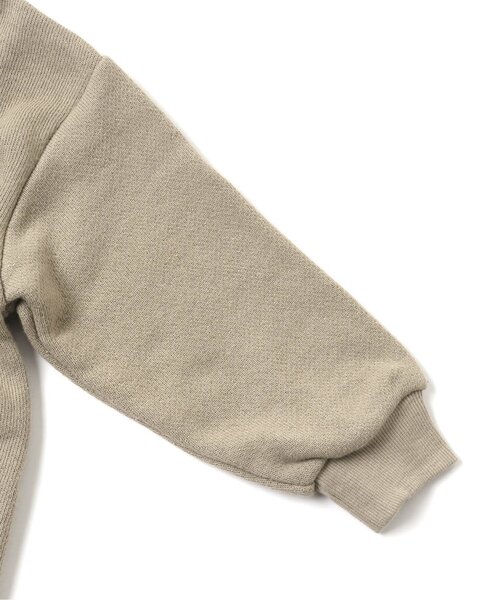 BREEZE（ブリーズ）の「ボアサコッシュトレーナー（スウェット・キッズ・ベージュ/エメラルド/チャコール/ブルー・110/100/130/140/150/90/120）」の18枚目の写真