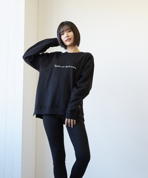 ペコちゃん Poems トップス ミルキーペコちゃんロンtee Bey Tシャツ カットソー Tone トーン のファッション ペコちゃん Poems トップス ミルキーペコちゃんロンtee Bey Tシャツ カットソー Tone トーン のファッション