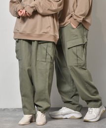 ツイル 6POCKET ワイドカーゴパンツ
