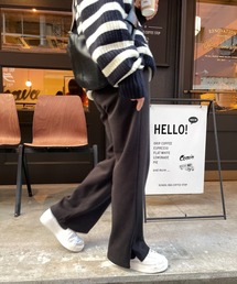 CANAL JEAN | RED CHOP WORKS(レッドチョップワークス) ウォームサイドスリットパンツ(その他パンツ)