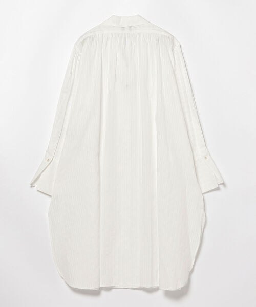 Cabana（カバナ）の「Cabana / シアー オープンカラー ビッグシャツ（シャツ/ブラウス・レディース・ホワイト・ONE SIZE）」の2枚目の写真