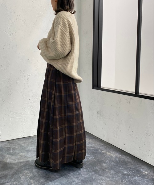 apres jour mignon（アプレジュールミニョン）の「モチモチタートルニット【ZOZOTOWN限定アイテム】（ニット/セーター・レディース・ライトベージュ/アイボリー/オレンジ/グリーン/イエロー系その他・フリー/X-LARGE）」の19枚目の写真