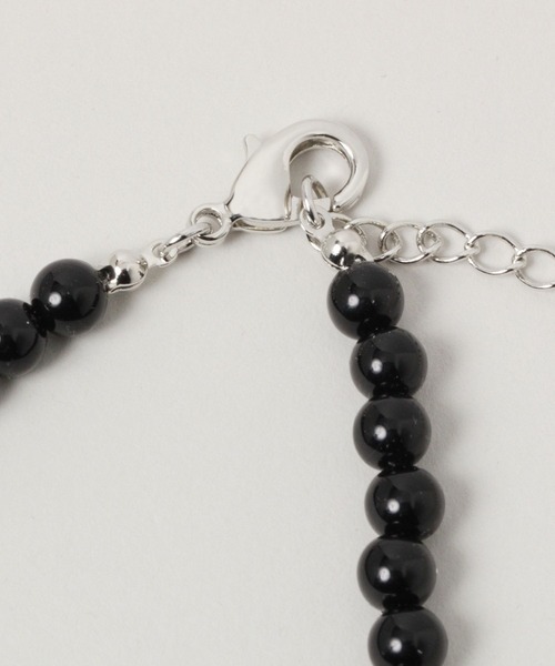 RAGEBLUE（レイジブルー）の「ボールビーズネックレス/263182（ネックレス・メンズ・ホワイト/ブラック/グレー/その他8/その他7・FREE）」の10枚目の写真