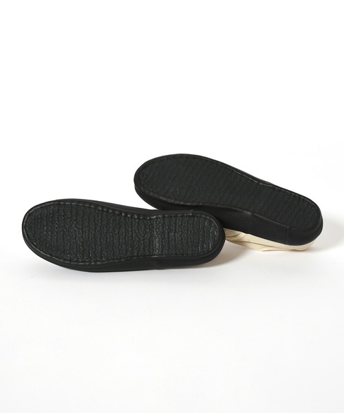 Johnbull Private labo（ジョンブルプライベートラボ）の「【REPRODUCTION OF FOUND】USネイビーデッキシューズ（スニーカー・メンズ・ホワイト/ブラック・41/42）」の9枚目の写真