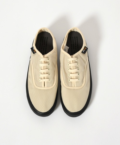 Johnbull Private labo（ジョンブルプライベートラボ）の「【REPRODUCTION OF FOUND】USネイビーデッキシューズ（スニーカー・メンズ・ホワイト/ブラック・41/42）」の10枚目の写真