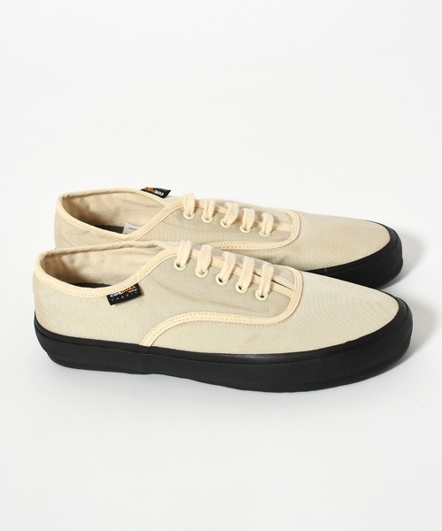 Johnbull Private labo（ジョンブルプライベートラボ）の「【REPRODUCTION OF FOUND】USネイビーデッキシューズ（スニーカー・メンズ・ホワイト/ブラック・41/42）」の7枚目の写真