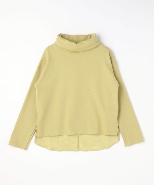 NICOLE white(ニコルホワイト)の「ボリュームネックプルオーバー(Tシャツ/カットソー・レディース・イエロー/サックスブルー/ベージュ/ブラック・FREE)」の9枚目の写真