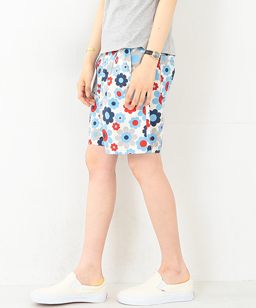 BEAMS BOY（ビームスボーイ）の「BEAMS BOY / フラワー ショーツ（その他パンツ・レディース・ホワイト/ネイビー・0/1）」の13枚目の写真