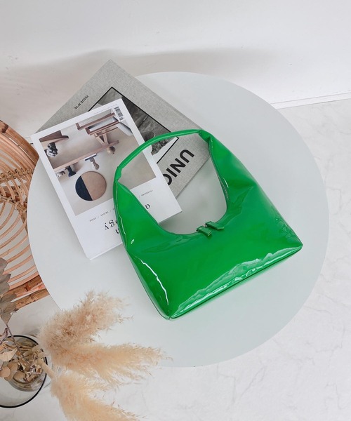 AS KNOW AS plus（アズノゥアズプラス）の「ハンドバッグにもラウンドバッグ（ハンドバッグ・レディース・グリーン/アイボリー/チェック・FREE）」の16枚目の写真