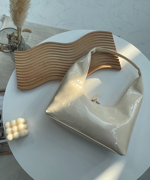 AS KNOW AS plus（アズノゥアズプラス）の「ハンドバッグにもラウンドバッグ（ハンドバッグ・レディース・グリーン/アイボリー/チェック・FREE）」の10枚目の写真