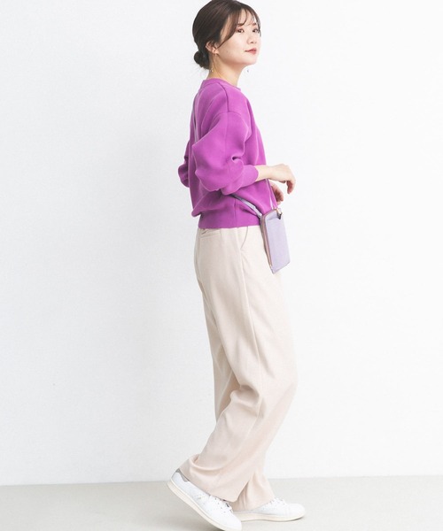 URBAN RESEARCH ROSSO(アーバンリサーチロッソ)の「接結カラーニットプルオーバー(ニット/セーター・レディース・オフホワイト/キャメル/ブルー系その他・FREE)」の12枚目の写真