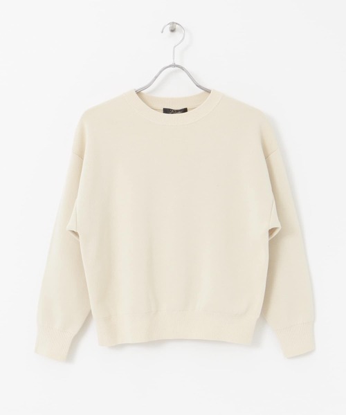 URBAN RESEARCH ROSSO(アーバンリサーチロッソ)の「接結カラーニットプルオーバー(ニット/セーター・レディース・オフホワイト/キャメル/ブルー系その他・FREE)」の16枚目の写真