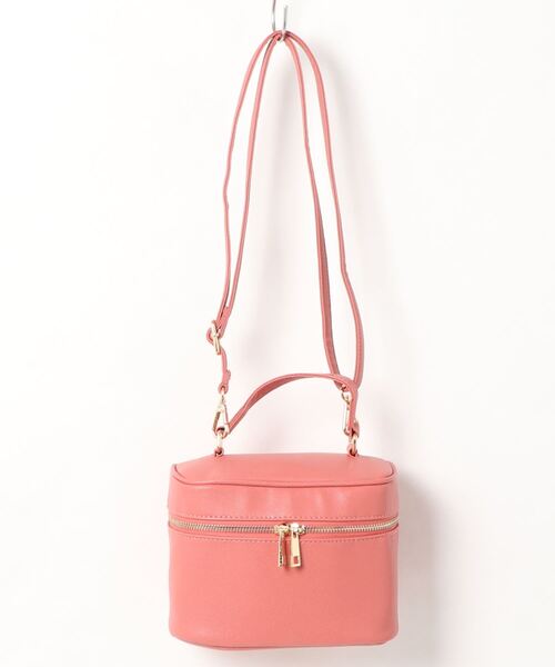 セール】ショルダーストラップ付き2Wayバニティバッグ（ハンドバッグ