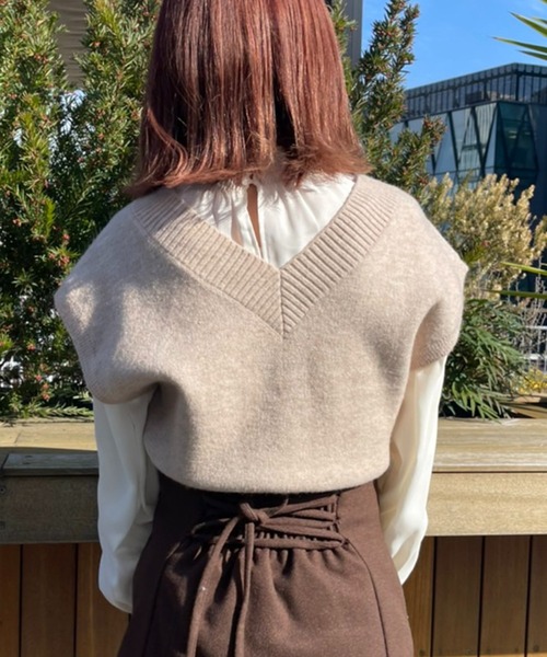 one after another NICE CLAUP(ワンアフターアナザーナイスクラップ)の「アソートベストセットプチハイブラウス(シャツ/ブラウス・レディース・ブラック系その他/ベージュ/ベージュ系その他・FREE)」の21枚目の写真