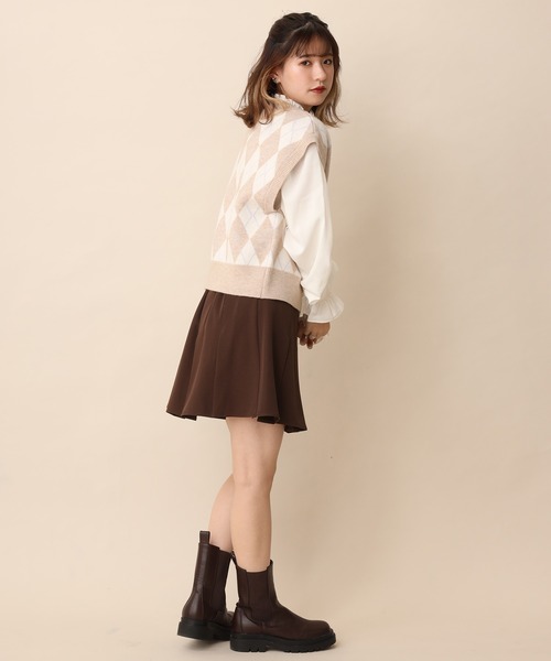 one after another NICE CLAUP(ワンアフターアナザーナイスクラップ)の「アソートベストセットプチハイブラウス(シャツ/ブラウス・レディース・ブラック系その他/ベージュ/ベージュ系その他・FREE)」の10枚目の写真