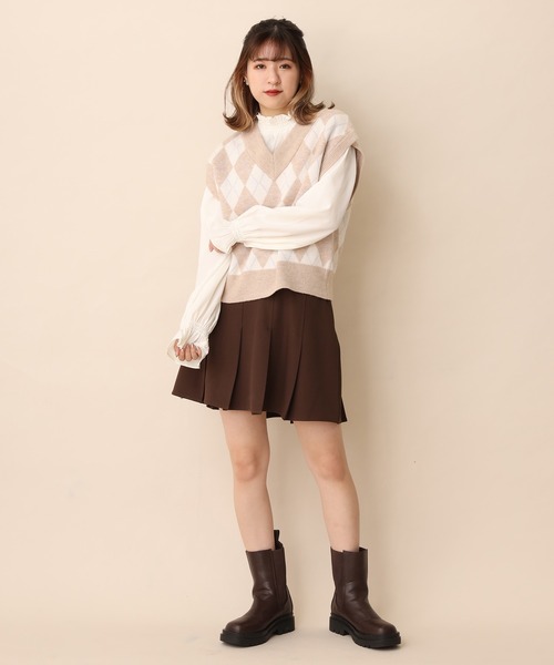 one after another NICE CLAUP(ワンアフターアナザーナイスクラップ)の「アソートベストセットプチハイブラウス(シャツ/ブラウス・レディース・ブラック系その他/ベージュ/ベージュ系その他・FREE)」の13枚目の写真