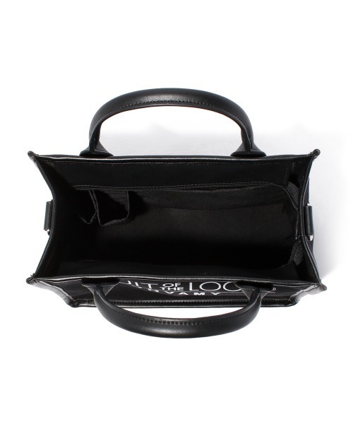 FRUIT OF THE LOOM（フルーツオブザルーム）の「FTL BOX SHOULDER BAG / ショルダーバッグ ハンドバッグ ミニバッグ 2WAY / ユニセックス ジェンダーレス（ショルダーバッグ・メンズ・ホワイト/ブラック・FREE）」の6枚目の写真