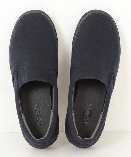 Ray BEAMS(レイビームス)の「Ray BEAMS / スウェット スリッポン(スニーカー・レディース・グレー/ネイビー・S(22.5)/M(23.5)/L(24.5)/LL(25.5))」の22枚目の写真