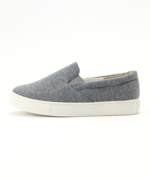 Ray BEAMS(レイビームス)の「Ray BEAMS / スウェット スリッポン(スニーカー・レディース・グレー/ネイビー・S(22.5)/M(23.5)/L(24.5)/LL(25.5))」の18枚目の写真