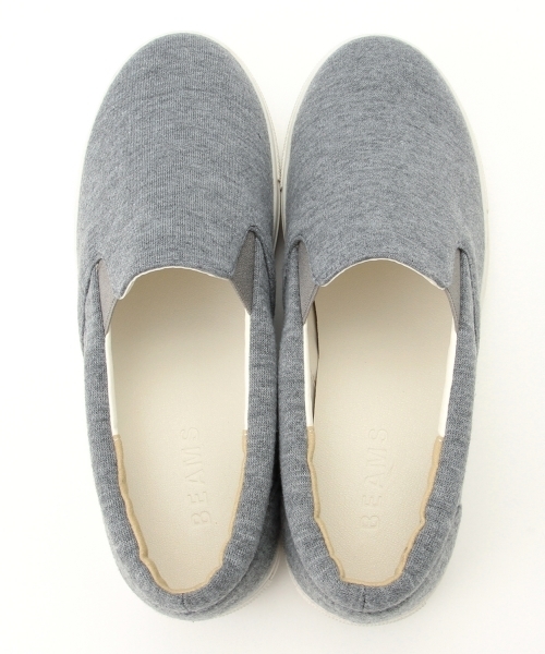 Ray BEAMS(レイビームス)の「Ray BEAMS / スウェット スリッポン(スニーカー・レディース・グレー/ネイビー・S(22.5)/M(23.5)/L(24.5)/LL(25.5))」の19枚目の写真