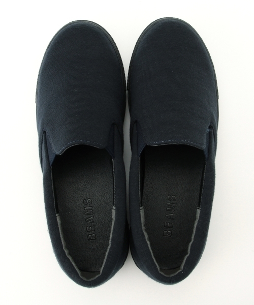 Ray BEAMS(レイビームス)の「Ray BEAMS / スウェット スリッポン(スニーカー・レディース・グレー/ネイビー・S(22.5)/M(23.5)/L(24.5)/LL(25.5))」の12枚目の写真