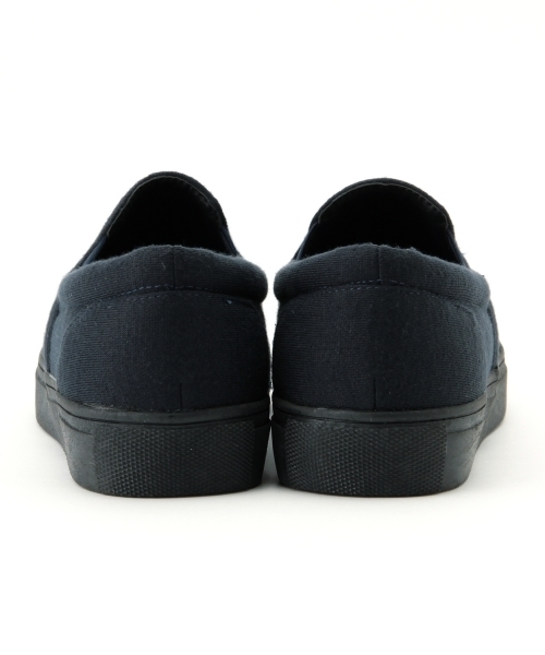 Ray BEAMS(レイビームス)の「Ray BEAMS / スウェット スリッポン(スニーカー・レディース・グレー/ネイビー・S(22.5)/M(23.5)/L(24.5)/LL(25.5))」の13枚目の写真