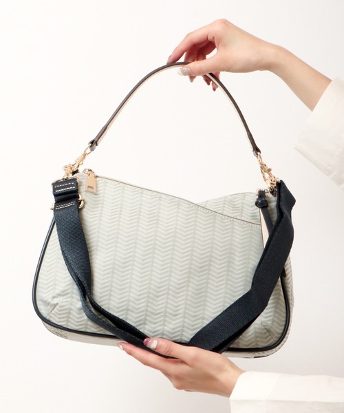 christian olivier(クリスチャンオリビエ)の「CHRISTIAN OLIVIER 2Wayミニショルダーバッグ(ショルダーバッグ・レディース・ライトグレー/グレイッシュブルー・FREE)」の16枚目の写真