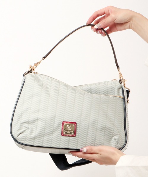 christian olivier(クリスチャンオリビエ)の「CHRISTIAN OLIVIER 2Wayミニショルダーバッグ(ショルダーバッグ・レディース・ライトグレー/グレイッシュブルー・FREE)」の14枚目の写真