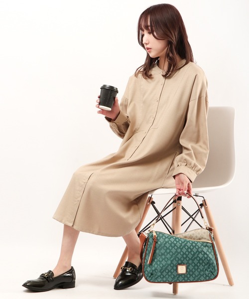 christian olivier(クリスチャンオリビエ)の「CHRISTIAN OLIVIER 2Wayミニショルダーバッグ(ショルダーバッグ・レディース・ライトグレー/グレイッシュブルー・FREE)」の9枚目の写真