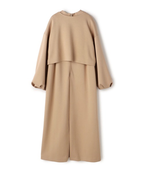 ReNorm（リノーム）の「【pocoコラボ】ストレッチポンチOPセットアップ（ワンピース・レディース・ベージュ/ネイビー・フリー）」の19枚目の写真