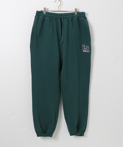 B.C STOCK（ベーセーストック）の「【VISION / ビジョン】別注 BB LOGO スウェットパンツ（スウェットパンツ・メンズ・グリーン/ホワイト系その他/ブラック系その他・MEDIUM/LARGE）」の3枚目の写真