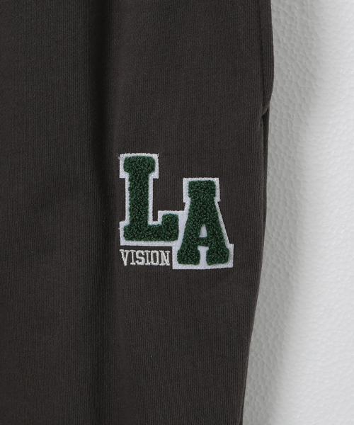B.C STOCK（ベーセーストック）の「【VISION / ビジョン】別注 BB LOGO スウェットパンツ（スウェットパンツ・メンズ・グリーン/ホワイト系その他/ブラック系その他・MEDIUM/LARGE）」の10枚目の写真