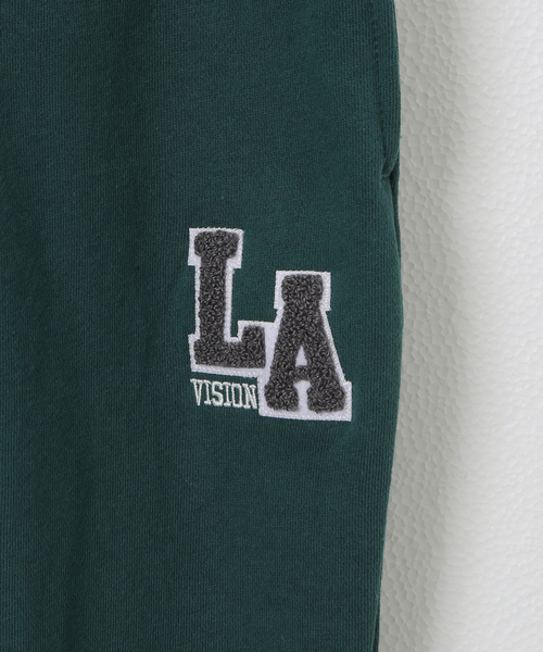 B.C STOCK（ベーセーストック）の「【VISION / ビジョン】別注 BB LOGO スウェットパンツ（スウェットパンツ・メンズ・グリーン/ホワイト系その他/ブラック系その他・MEDIUM/LARGE）」の12枚目の写真