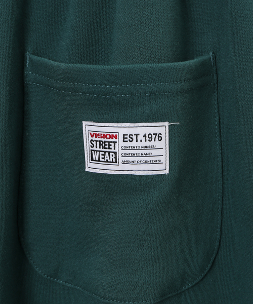 B.C STOCK（ベーセーストック）の「【VISION / ビジョン】別注 BB LOGO スウェットパンツ（スウェットパンツ・メンズ・グリーン/ホワイト系その他/ブラック系その他・MEDIUM/LARGE）」の14枚目の写真