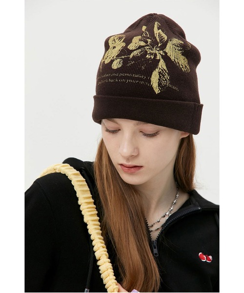 KIRSH（キルシー）の「KIRSH CHERRY GRAPIC BEANIE LS/キルシー