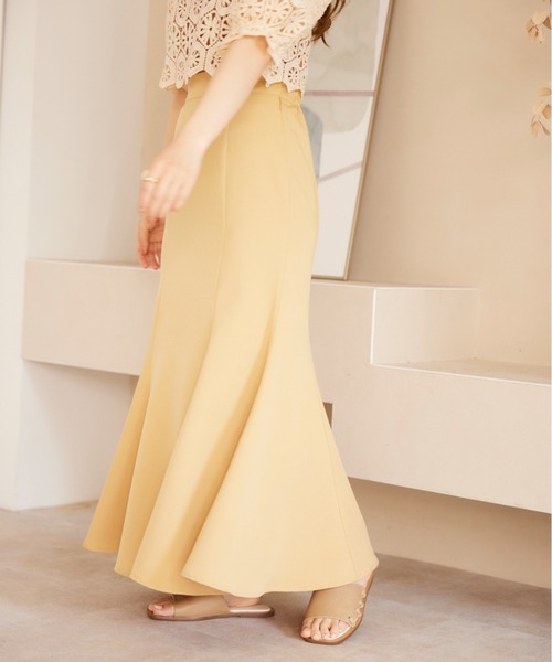 moi tytto（モイテュット）の「スタイルアップマーメイドスカート（スカート・レディース・ブラック/ブラウン/イエロー・FREE）」の15枚目の写真