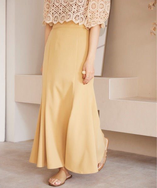 moi tytto（モイテュット）の「スタイルアップマーメイドスカート（スカート・レディース・ブラック/ブラウン/イエロー・FREE）」の17枚目の写真