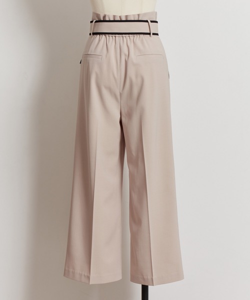 NOELA（ノエラ）の「ベルト付ストレートパンツ（その他パンツ・レディース・オフホワイト/オレンジ/ベージュ・S/M）」の18枚目の写真
