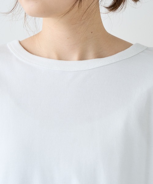 PUAL CE CIN(ピュアルセシン)の「スムース2WAYロングスリーブ(Tシャツ/カットソー・レディース・ブラック/オフホワイト・FREE)」の10枚目の写真